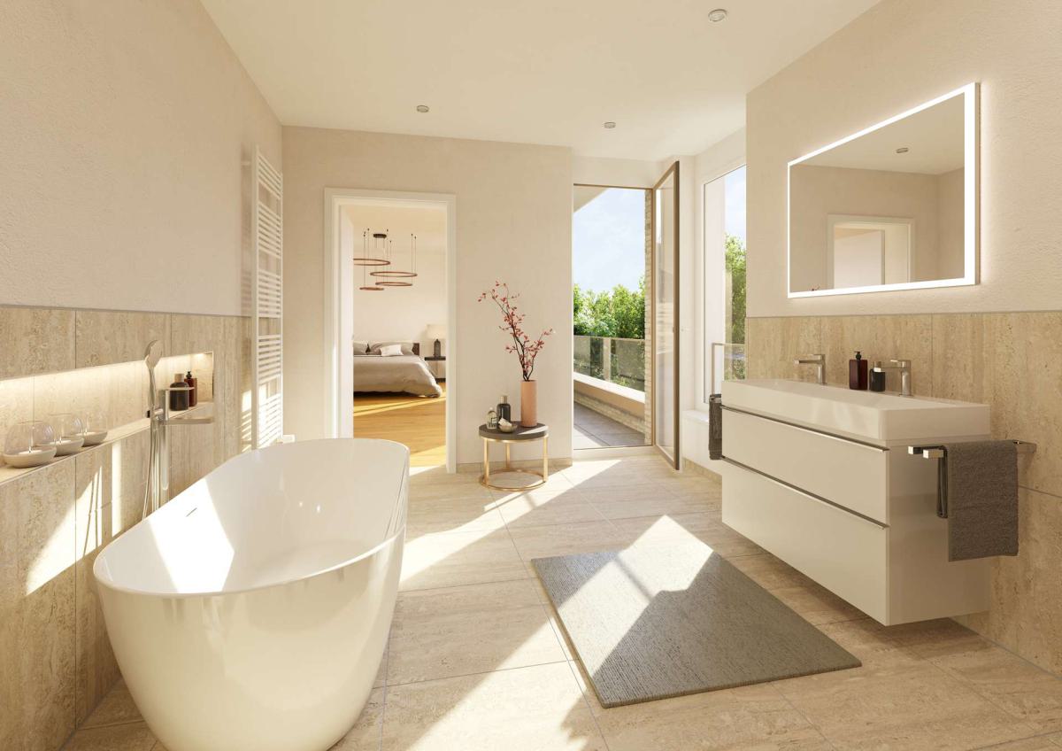 BV TreZen - Wohnbeispiel Haus LUX Penthouse 1